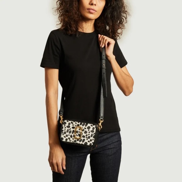 Marc Jacobs The Softshot 17 Calf Hair Leather Bag - Picture 8 of 12